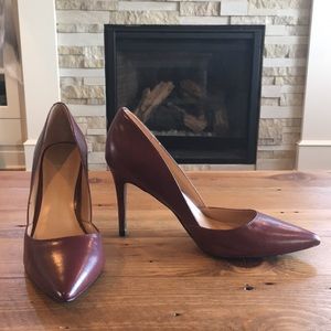 Banana Republic Burgundy Heels